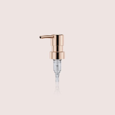 JY303-06 Pompe à lotion/savon en plastique populaire, fermeture 28, dosage 2cc