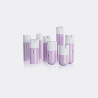 Large gamme de capacité 360 degrés sans air Dispensing PP/PCR bouteilles de pompe cosmétique pour lotion et crème